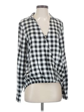 Madewell Wrap-Front Shirt in Buffalo Check (view 1)