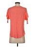 Apt. 9 100% Rayon Orange Short Sleeve Top Size S - photo 2