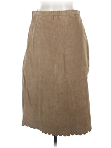 Terry Lewis Leather Skirt (view 2)