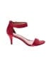 Style&Co 100% Leather Red Sandals Size 8 1/2 - photo 1