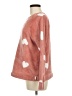 Ann Taylor LOFT 100% Polyester Hearts Pink Sweatshirt Size M - photo 5