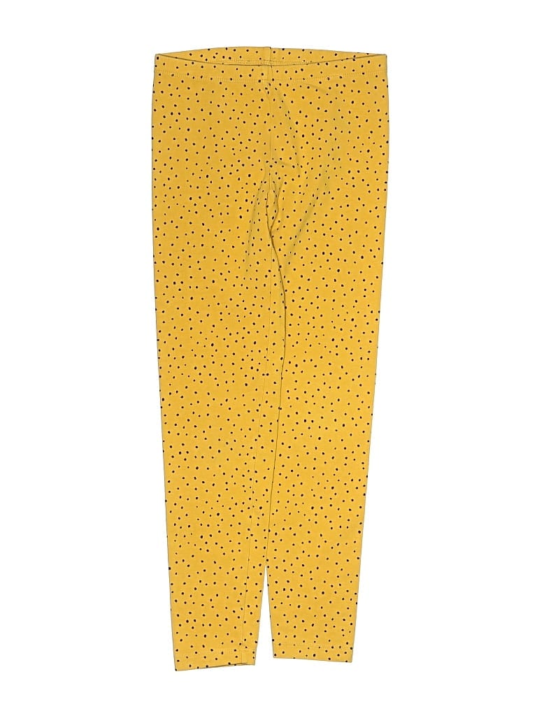 Pre-owned Tea Kids' Casual Pants In Yellow