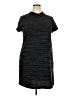 Maison Jules Tweed Gray Casual Dress Size XXL - photo 1