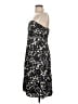 J.Crew 100% Silk Print Black Cocktail Dress Size 12 - photo 5