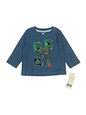 Tea 3/4 Sleeve T-Shirt (view 1)