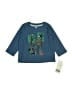 Tea 100% Cotton Blue 3/4 Sleeve T-Shirt Size 3-6 mo - photo 1