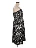 J.Crew 100% Silk Print Black Cocktail Dress Size 12 - photo 4