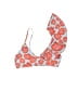 Unbranded Floral Orange Blue Swimsuit Top Size M - photo 1