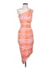 Likely Orange Cocktail Dress Size 4 - photo 1
