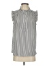 Ann Taylor LOFT Gray Sleeveless Blouse Size S - photo 1
