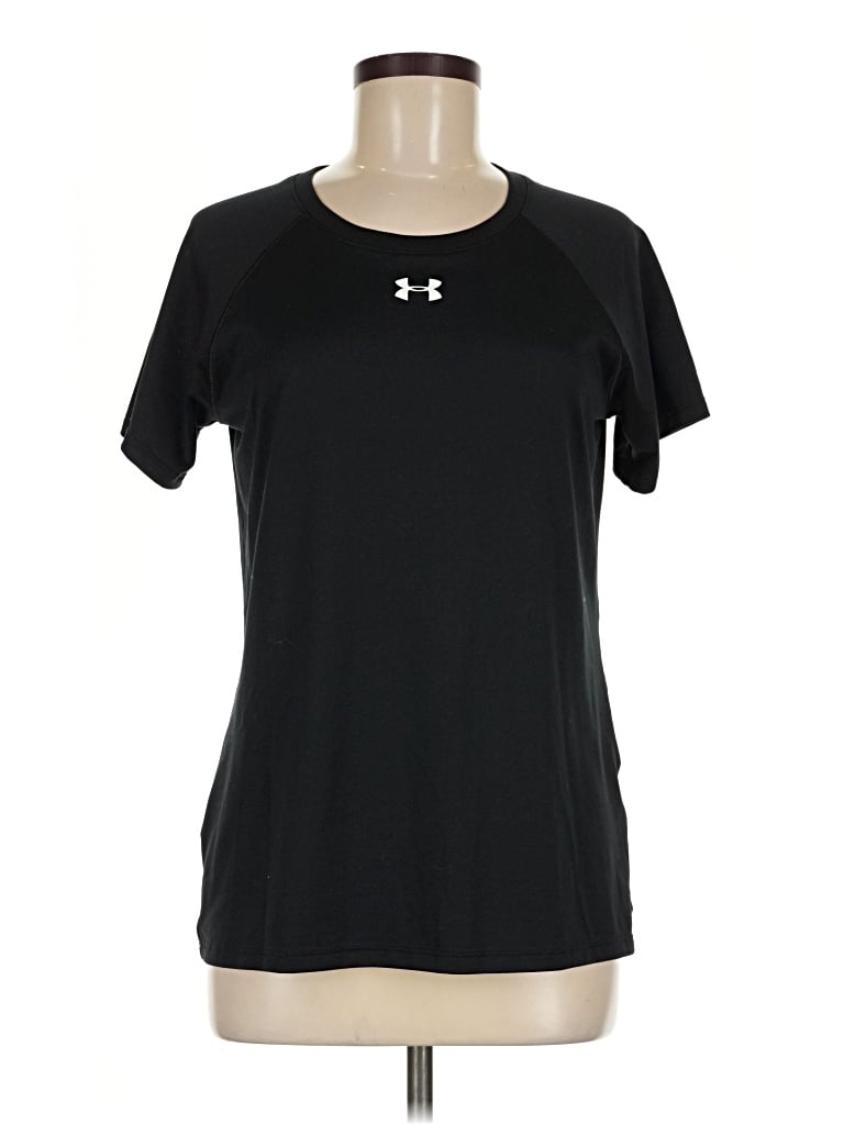 Pre-owned Under Armour Active T-shirt In Black