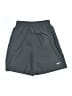 Nike 100% Polyester Gray Teal Athletic Shorts Size L (toddler) - photo 1