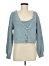 Jessica Simpson Blue Cardigan Size M - photo 1
