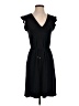 H&M Solid Black Casual Dress Size XS - photo 1