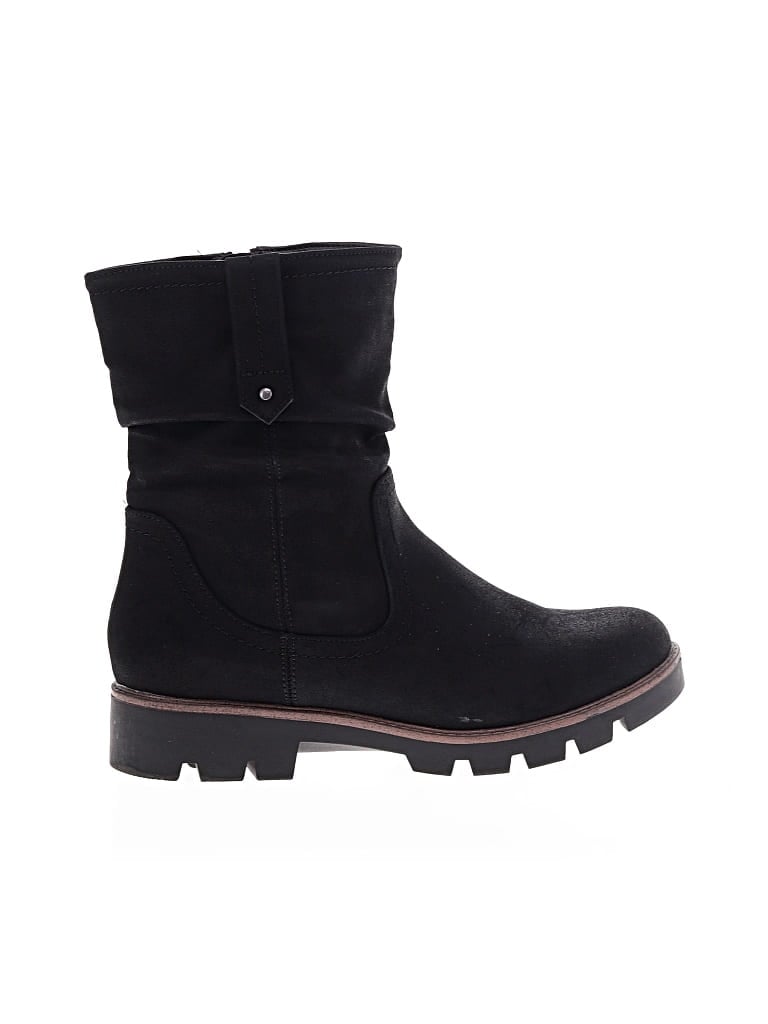 Pre-owned St. John's Bay Boots In Black