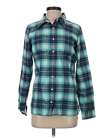 L.L.Bean Long Sleeve Button-Down Shirt (view 1)