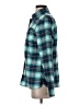 L.L.Bean 100% Cotton Plaid Teal Blue Long Sleeve Button-Down Shirt Size S - photo 5