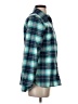 L.L.Bean 100% Cotton Plaid Teal Blue Long Sleeve Button-Down Shirt Size S - photo 4