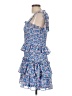 TCEC 100% Polyester Floral Blue Casual Dress Size L - photo 5