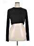 DAZY Black Long Sleeve Top Size XL - photo 1