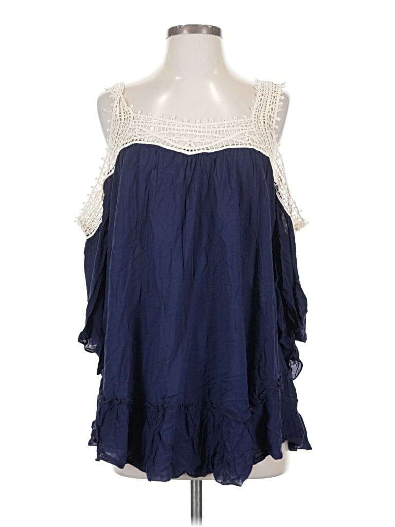 Pre-owned Jodifl Sleeveless Blouse In Blue