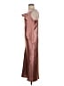 Birdy Grey 100% Polyester Solid Metallic Brown Cocktail Dress Size S - photo 5