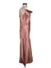 Birdy Grey 100% Polyester Solid Metallic Brown Cocktail Dress Size S - photo 4
