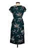 Loveappella Print Teal Casual Dress Size XS - photo 2
