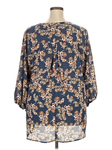 West Kei 3/4 Sleeve Blouse (view 2)