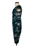 Loveappella Print Teal Casual Dress Size XS - photo 5