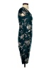 Loveappella Print Teal Casual Dress Size XS - photo 4