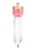 6 Shore Road 100% Polyester Graphic White Casual Dress Size Med - Lg - photo 1