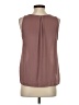 Elodie 100% Polyester Brown Sleeveless Blouse Size S - photo 2