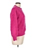Shein Solid Pink Pullover Sweater Size L - photo 4