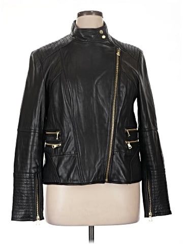 Vince Camuto Leather Jacket (view 1)