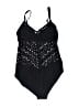 Robin Piccone Stars Black One Piece Swimsuit Size 8 - photo 2