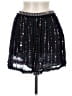 Love Sam Solid Black Casual Skirt Size 28 waist (estimated) - photo 1