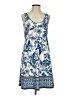 Unbranded Paisley Blue Casual Dress Size S - photo 1