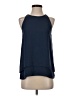Theory 100% Silk Blue Sleeveless Silk Top Size S - photo 1