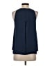 Theory 100% Silk Blue Sleeveless Silk Top Size S - photo 2