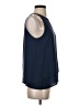 Theory 100% Silk Blue Sleeveless Silk Top Size S - photo 4
