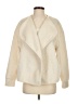 Express 100% Polyester Ivory Coat Size S - photo 1