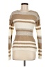 Cynthia Rowley TJX Stripes Tan Pullover Sweater Size M - photo 1
