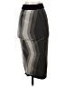 Ted Baker London Stripes Silver Casual Skirt Size 4 (1) - photo 1