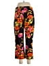 Cache Floral Black Casual Pants Size 6 - photo 2