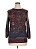 Talbots Paisley Burgundy Pullover Sweater Size XL - photo 1