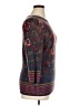 Talbots Paisley Burgundy Pullover Sweater Size XL - photo 4