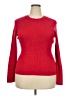 Nine West Solid Red Turtleneck Sweater Size XXL - photo 1