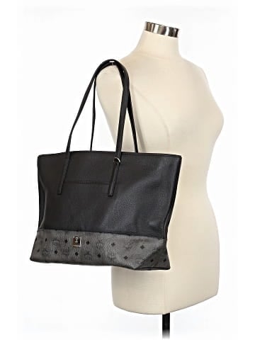 MCM Leather and Visetos Wilder Shopper Tote (view 2)