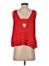 Parker 100% Polyester Red Sleeveless Blouse Size S - photo 2